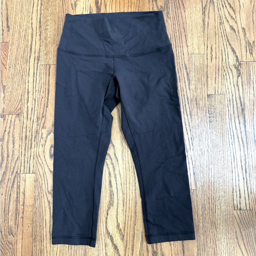 Lululemon crop pants size 8 black